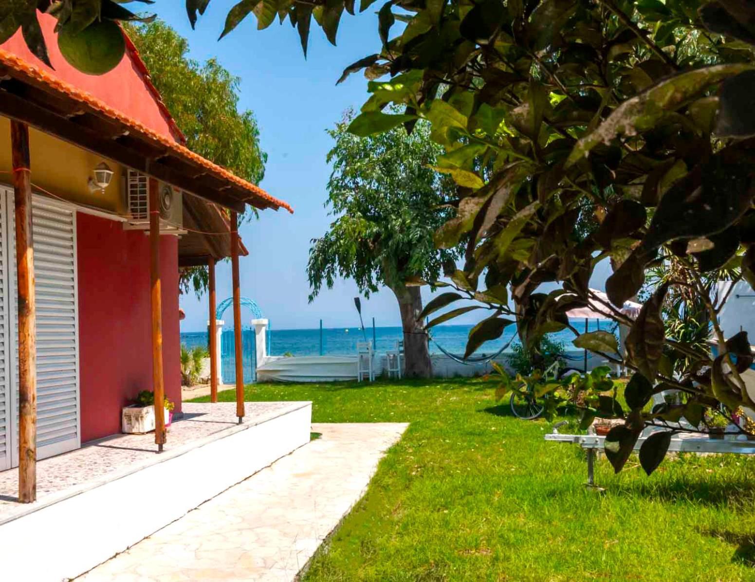 Lemami Seafront Bungalows กาวอส ภายนอก รูปภาพ