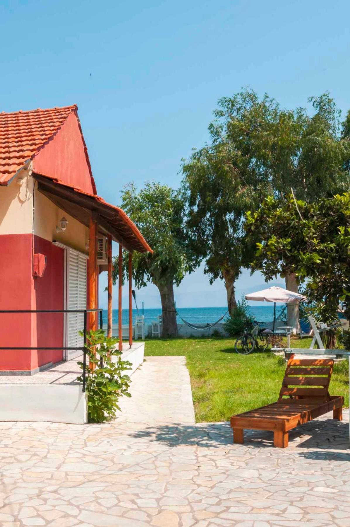Lemami Seafront Bungalows กาวอส ภายนอก รูปภาพ